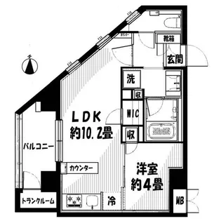 クラッシーコート北大塚【6階】の間取り