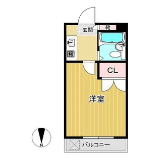シャルマン谷塚南【1階】の間取り
