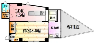 ボイスビル5【1階】の間取り