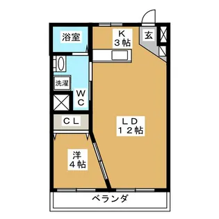 東京都品川区上大崎3【マンション】の間取り