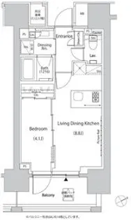 ザ・パークハビオ目白タワー【2階】の間取り