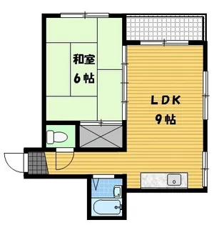 諏訪マンション【3階】の間取り