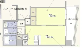 N Brio武蔵小山【5階】の間取り