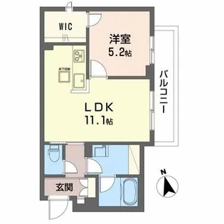 サングラリオ【1階】の間取り