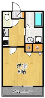 LAMBS HILL【1階】の間取り