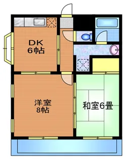 アビタ武蔵野【2階】の間取り