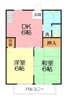 コート中野II【2階】の間取り
