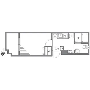 シャリオ押上 旧プチグランデシャリオ【4階】の間取り