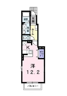 エレガント【1階】の間取り