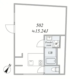 trias210【5階】の間取り