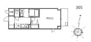 入谷さくらさくレジデンス【3階】の間取り