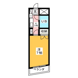 エトワール青森第1【4階】の間取り