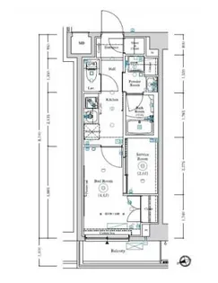 LUMEED蒲田南【2階】の間取り