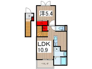 エレガントヒル参番館【2階】の間取り