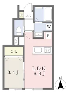 L.1【1階】の間取り