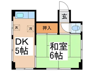 アサノ荘【2階】の間取り