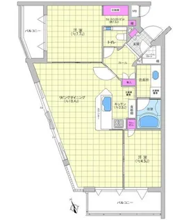 ディーバウイングときわ台【3階】の間取り