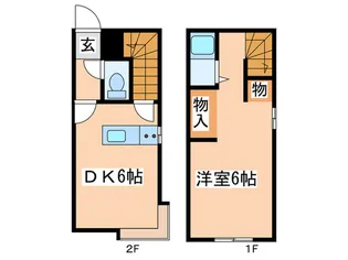 メゾンベルファムの間取り