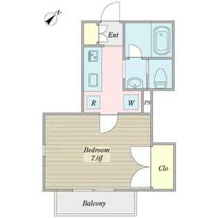 メゾン プランタン【2階】の間取り