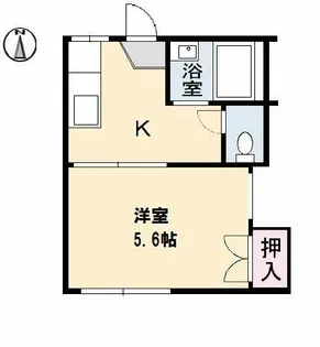 コーポ小林【2階】の間取り