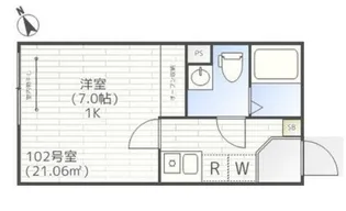 ザ・パークハウス東京【1階】の間取り