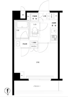 ルーブル東蒲田七番館【4階】の間取り
