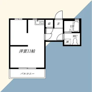 アヴァンティ上溝【3階】の間取り