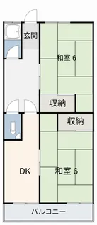 坂野ビル【2階】の間取り