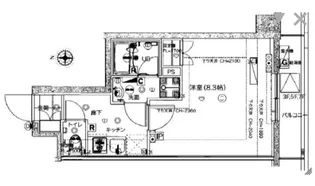 Verona武蔵関IILusso【5階】の間取り