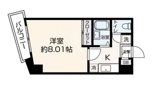 コンセール大塚台【4階】の間取り