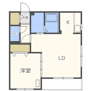 エンシーナ【2階】の間取り
