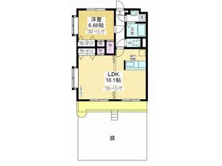 ヒルトップガーデン III【1階】の間取り