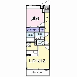 パークアヴェニュー【2階】の間取り