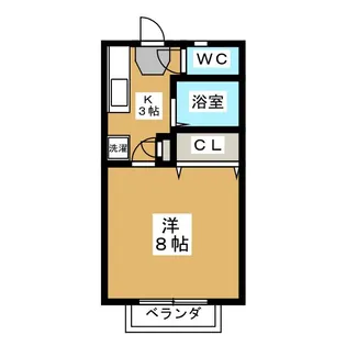 ピュア21【2階】の間取り