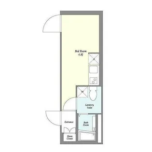 SOLASIAresidence都立大学の間取り
