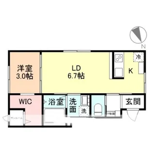 Ciel【2階】の間取り