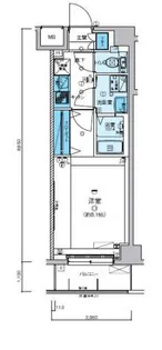 リヴシティ錦糸町五番館【2階】の間取り