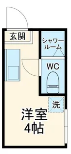 テラス南浦和【1階】の間取り