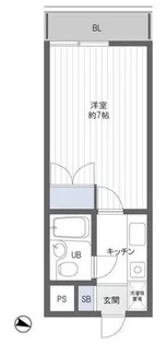 ニューライフ【1階】の間取り