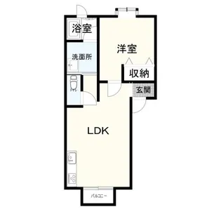 from T【1階】の間取り