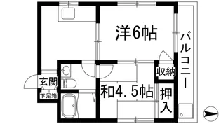 グリーンハイム塔の町【3階】の間取り
