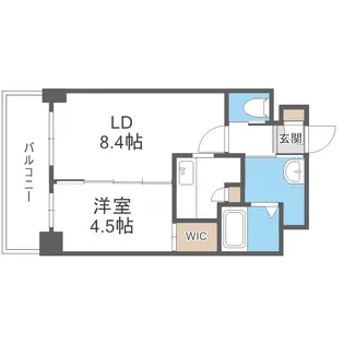 小泉マンションMem19【8階】の間取り