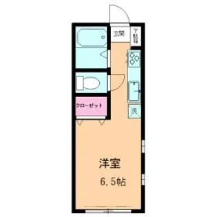 リバージュあつぎII【1階】の間取り