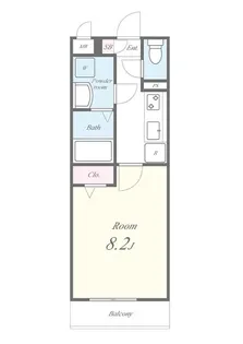 メゾンドルピナス【1階】の間取り