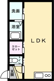 エーワンフラワー【2階】の間取り