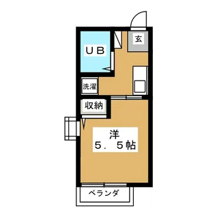 片倉フラッツ【2階】の間取り