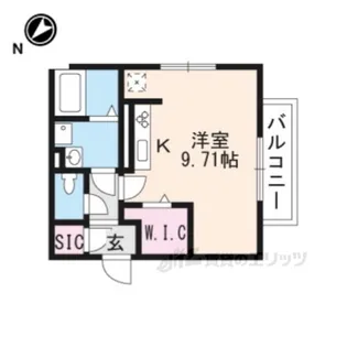 CielBlueMoriyama【2階】の間取り