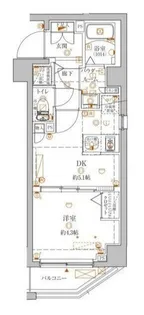 クレイシア本所吾妻橋【3階】の間取り