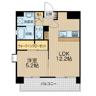 Regina本荘【8階】の間取り