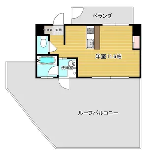 ふくら舎泊【4階】の間取り